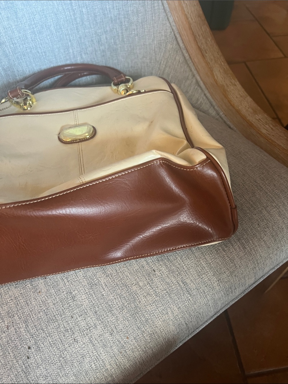 VINTAGE DELLA PRIMA HANDBAG - Picture 4 of 8